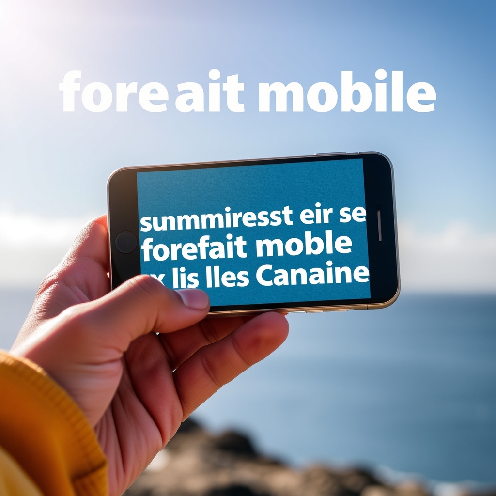 Comment choisir son forfait mobile aux Iles Canaries en 2026